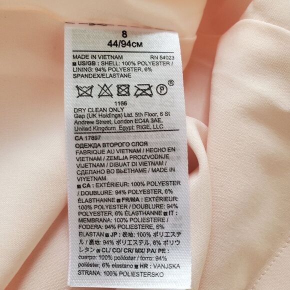 Banana Republic Eyelash Fringe Pencil Skirt Sz 8 - Picture 11 of 11